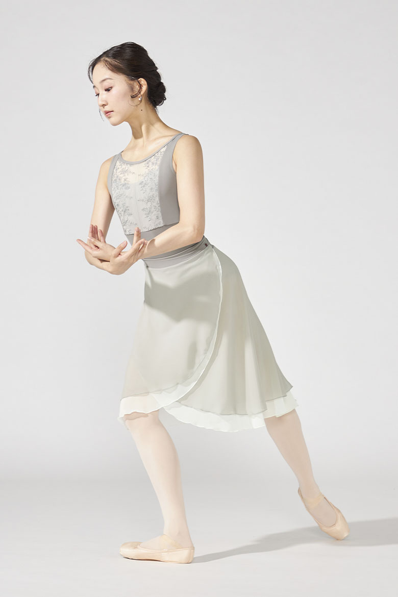 AKANE TAKADA】ロングスリーブレオタード,【AKANE TAKADA】スカート