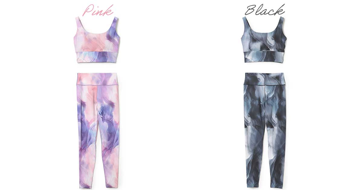 インクアートプリントブラトップ・レギンス