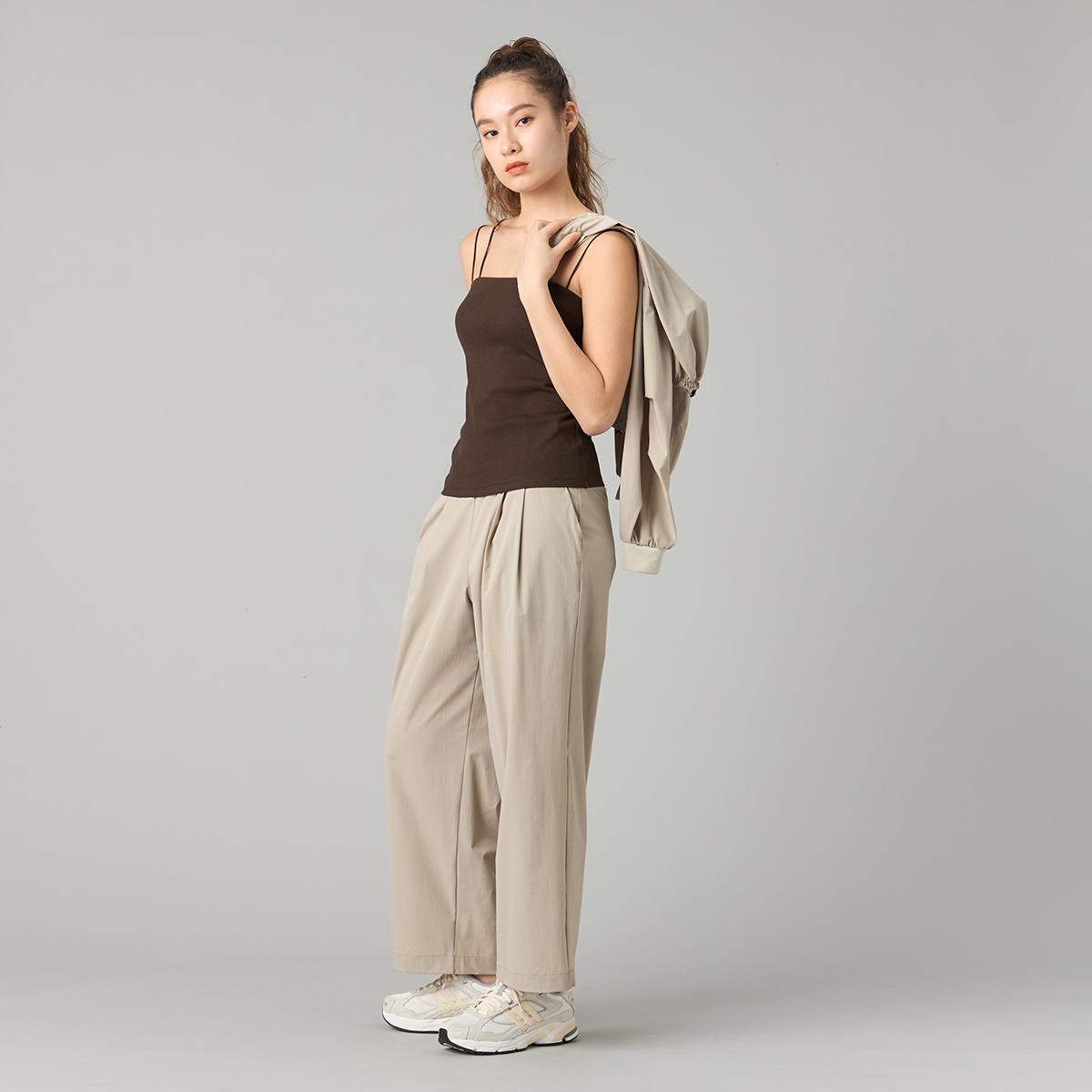 ワークアウト後、そのまま行けるランチコーデ