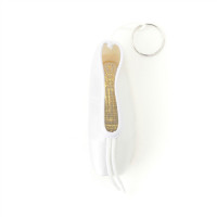 フリードトゥシューズキーホルダー(ホワイト--)