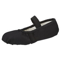 ★布バレエシューズ【１６．０～２１．５ｃｍ】(ブラック-16.0)