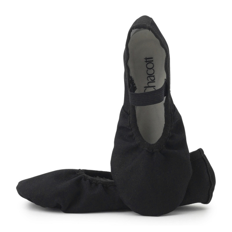 フルソールバレエシューズ【22.0～26.0cm】(ブラック-22.0)