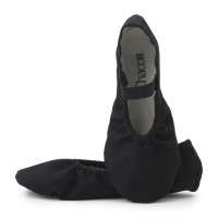 フルソールバレエシューズ【22.0～26.0cm】(ブラック-22.0)