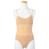 ◆ジュニア ボディファンデーション（シームレス）カップ差し込み可(ベージュ-140)