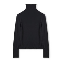 ハイネックトップ (サーモギア(R)糸使用）(ブラック-S〜M)