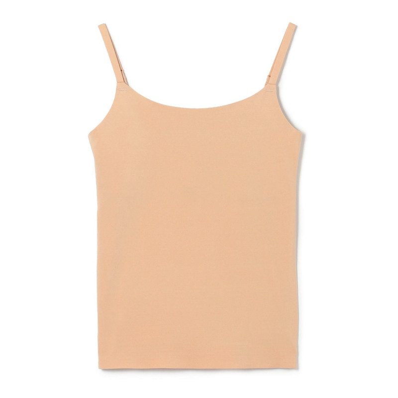 ◆キャミソールトップ（ホットメルト）(ベージュ-S)