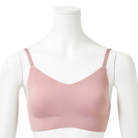 ◆バッククロス ブラトップ（フリーカット）(グレイッシュローズ-S〜M)