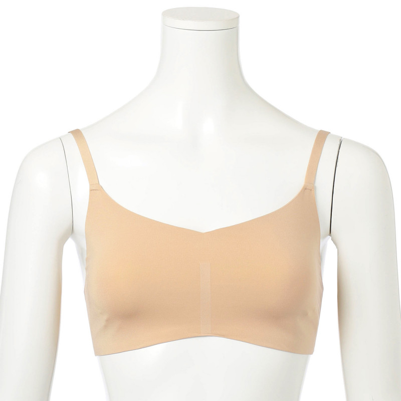 ◆バッククロスブラトップ（ホットメルト）(ベージュ-S)