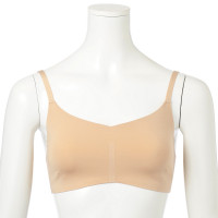 ◆バッククロスブラトップ（ホットメルト）(ベージュ-S)