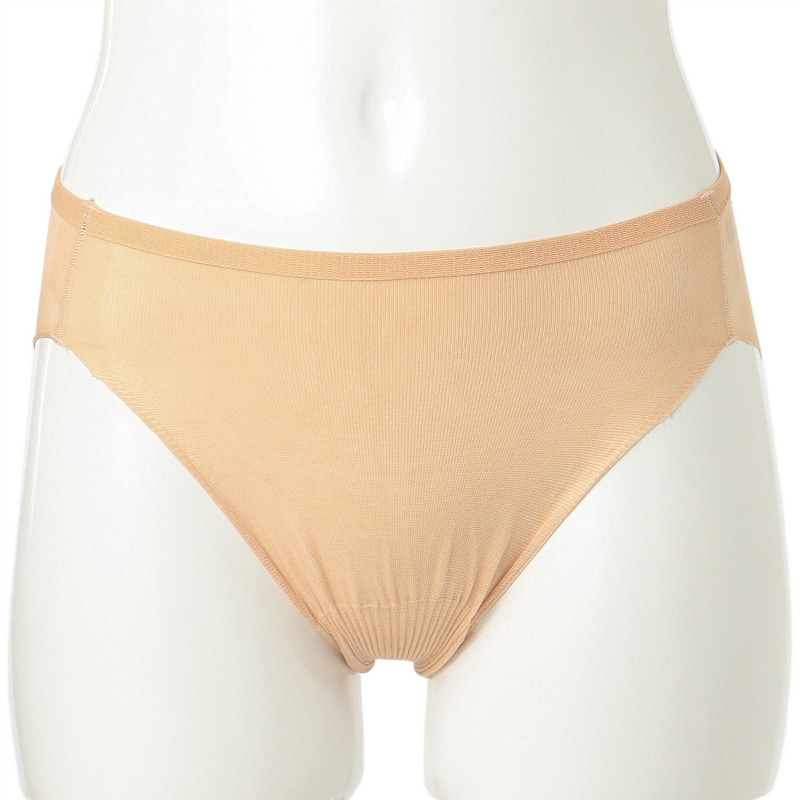 ◆ジュニア・アコーディオンショーツ（2枚1組）(ベージュ-105〜135)