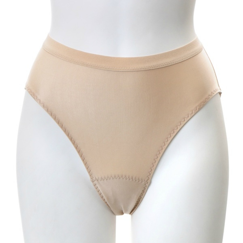 ◆サニタリーショーツ（ハイレグ）（レディース / ジュニア）(ベージュ-S〜M)