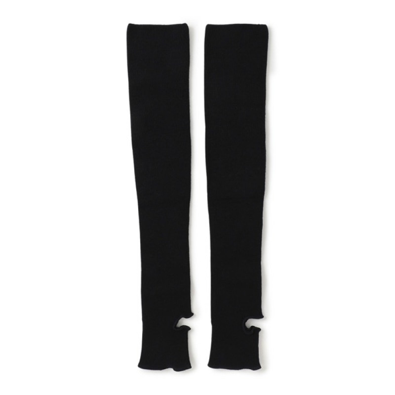 レッグカバー（ロング）(ブラック-フリー)