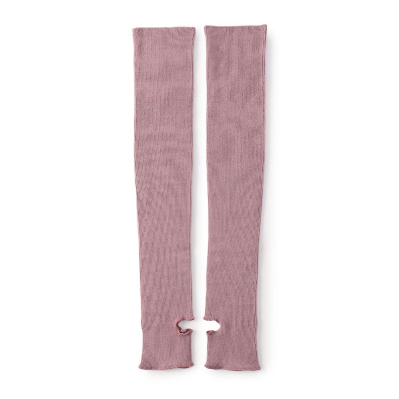 レッグカバー（ロング）(グレイッシュローズ-フリー)