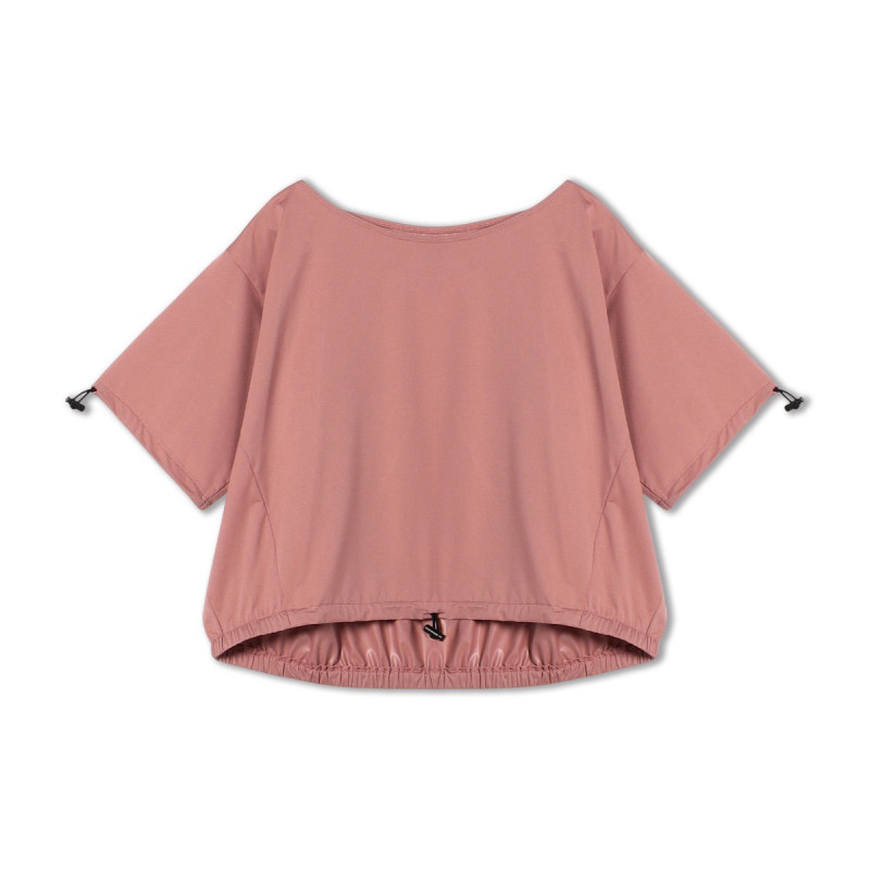 ストレッチスキンサウナＴシャツ(アンティックローズ-M)