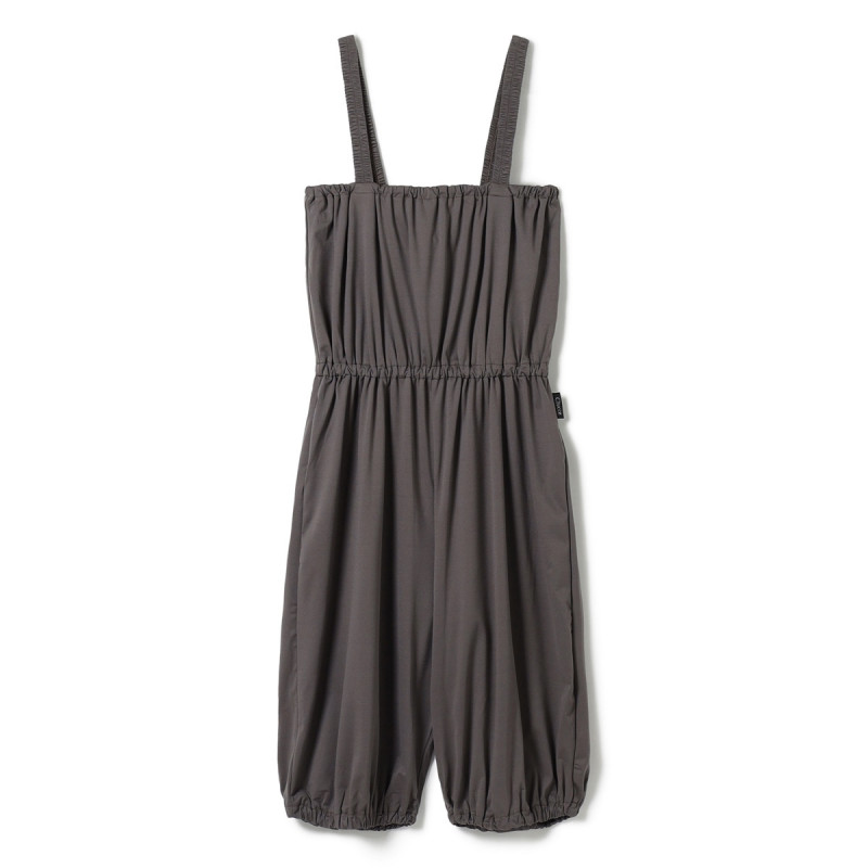 ストレッチスキンサウナワンピース(チャコールグレー-S)