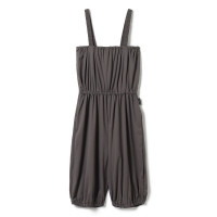 ストレッチスキンサウナワンピース(チャコールグレー-S)