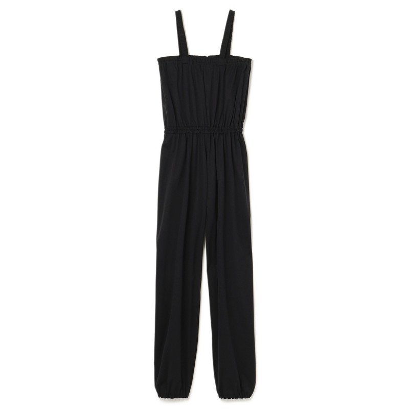 ストレッチスキンサウナロングワンピース(ブラック-S)