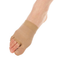 バニオンケアサポーター【右足用】1個入り(ベージュ-フリー)