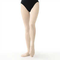 ◆レディース　ベロネーゼタイツIII（穴あき）かかと立体設計(ハニーベージュ-S〜M)