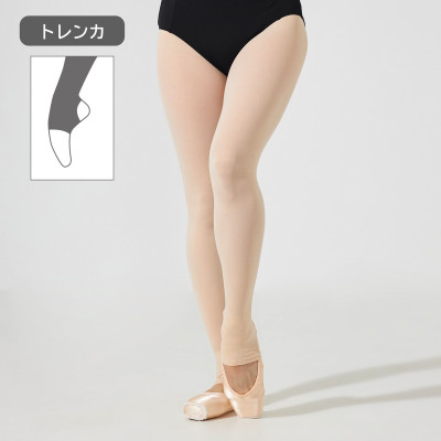 ◆【Nela ライン】ベロネーゼタイツIII（スティラップ）【限定色ヌードピンク】
