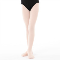 ◆ジュニア　プロタイツ（フーター）(ロイヤルピンク-105)