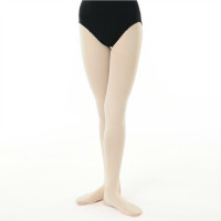 ◆ジュニア　プロタイツ（穴あき）(ハニーベージュ-135)