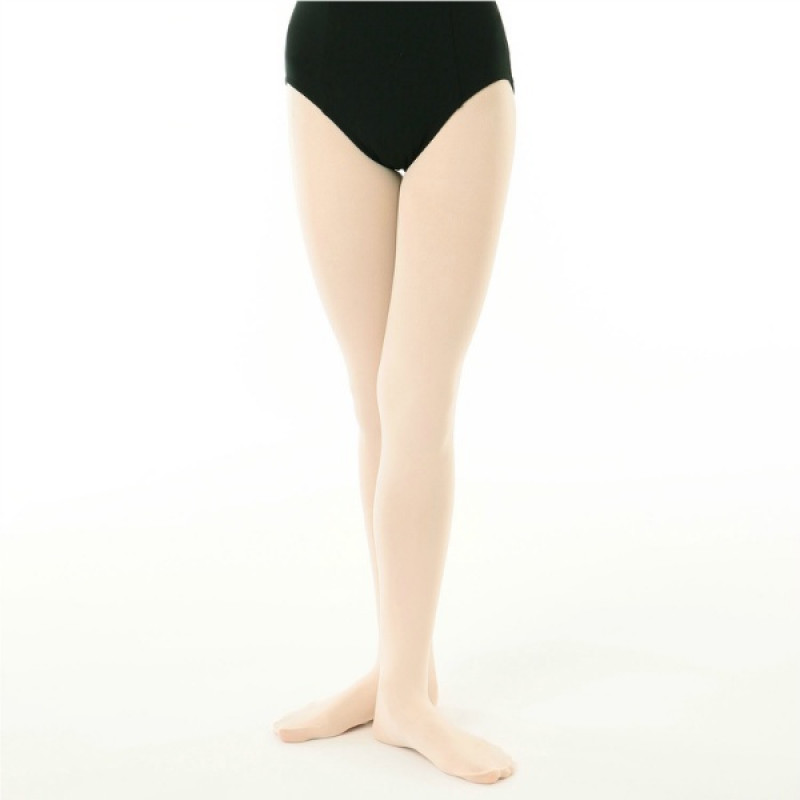 ◆ジュニア　プロタイツ（穴あき）(ヨーロピアンピンク-135)