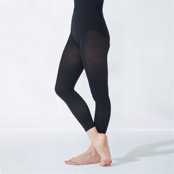 ◆クールタイツ（レギンス）キシリトール加工(ブラック-S〜M)