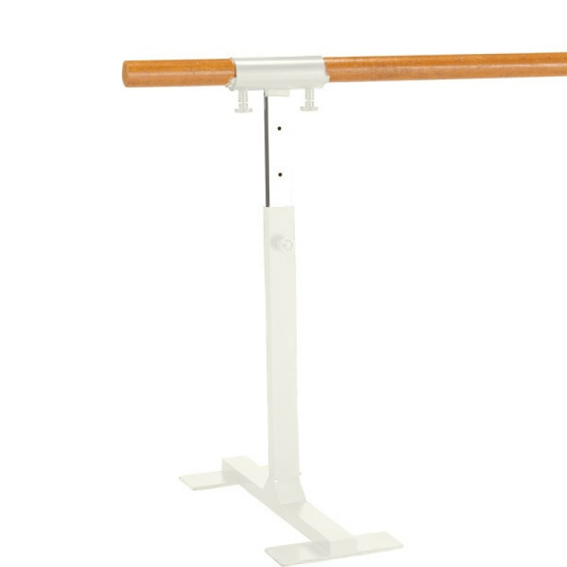 四段スライドT字型 バレエスタンド（バー受皿付） 商品ページ