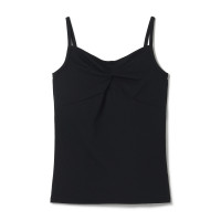 キャミソールトップ(ブラック-M)