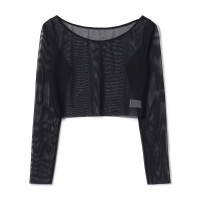 ショートトップ(ブラック-M)