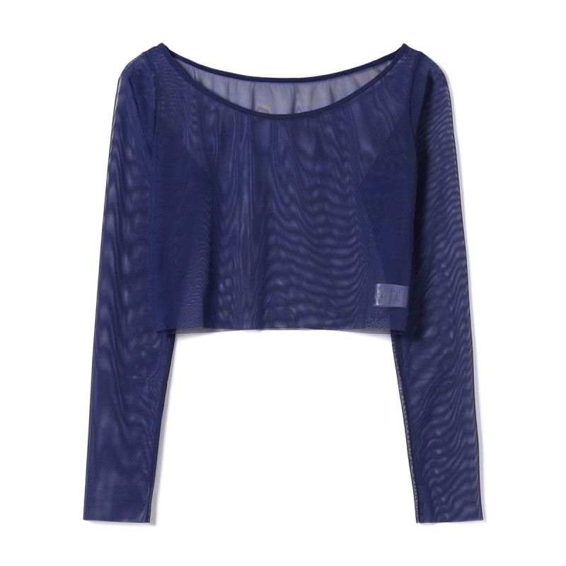 ショートトップ(ネイビー-M)