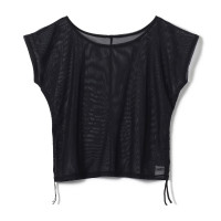 チュールトップ(ブラック-M)