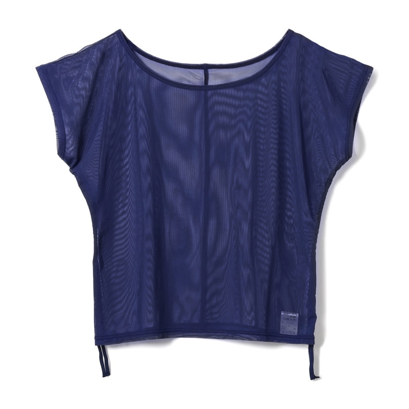 チュールトップ(ネイビー-M)