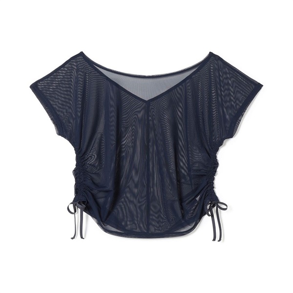 チュールトップ(ネイビー-M)