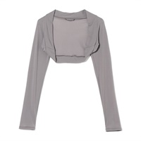 アームカバー(アッシュグレー-M)