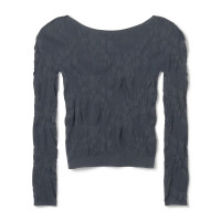 【MAY NAGAHISA】ノーソーイングニットトップ(ダークグレー-M)