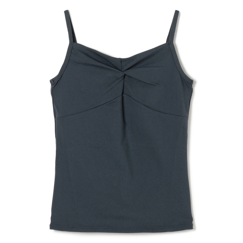 キャミソールトップ(ボトルグリーン-M)