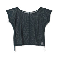 チュールトップ(ボトルグリーン-M)