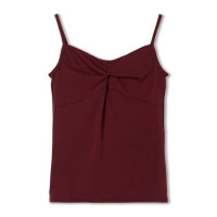 キャミソールトップ(ワインレッド-M)