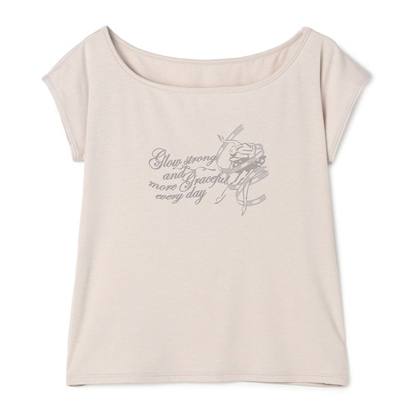 Tシャツ(グレージュ-M)