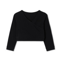 カシュクールトップ(ブラック-M)