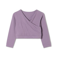 カシュクールトップ(グレイッシュライラック-M)