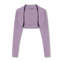 アームカバー(グレイッシュライラック-M)