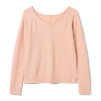 ニットトップ(ヨーロピアンピンク-M)