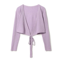 カシミヤニットカシュクール(ライラック-M)