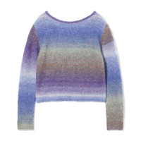 ニットトップ(パープルグラデーション-M)