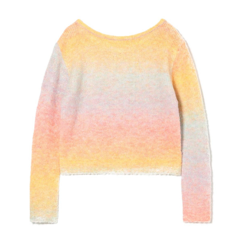 ニットトップ(レインボーグラデーション-M)