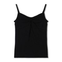 キャミソールトップ(ブラック-M)