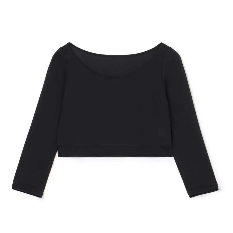 ショートトップ(ブラック-M)